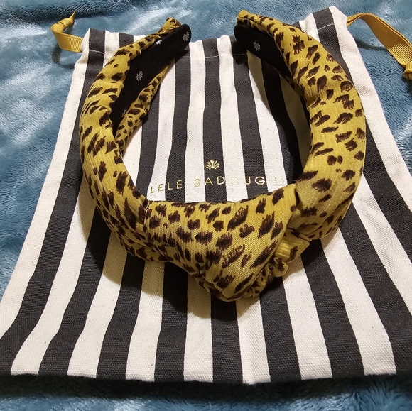 Lele Sadoughi Animal Print Headband - Picture 1 of 4